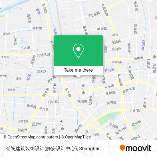 誉陶建筑装饰设计(静安设计中心) map