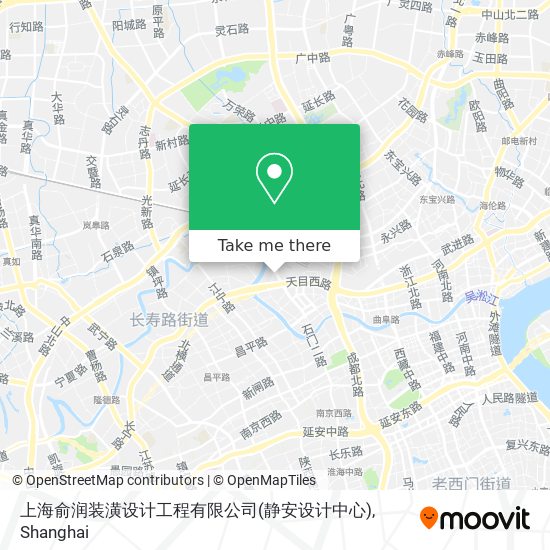 上海俞润装潢设计工程有限公司(静安设计中心) map