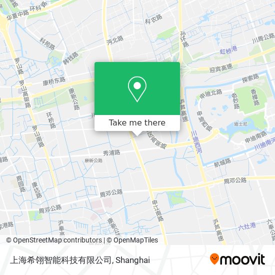 上海希翎智能科技有限公司 map
