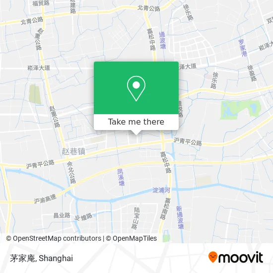 茅家庵 map