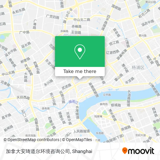 加拿大安琦道尔环境咨询公司 map