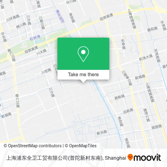 上海浦东全卫工贸有限公司(普陀新村东南) map