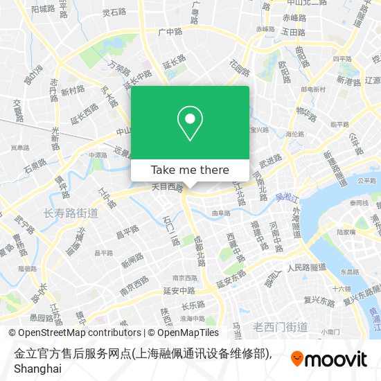 金立官方售后服务网点(上海融佩通讯设备维修部) map
