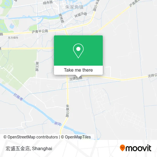 宏盛五金店 map