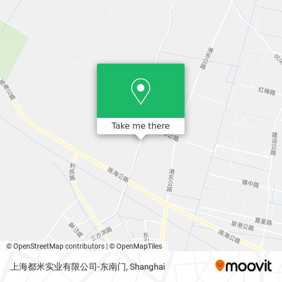 上海都米实业有限公司-东南门 map