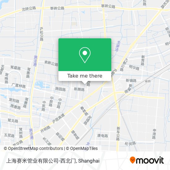 上海赛米管业有限公司-西北门 map