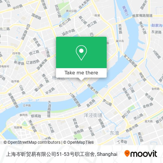 上海岑昕贸易有限公司51-53号职工宿舍 map