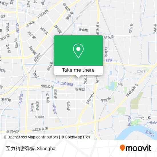 互力精密弹簧 map