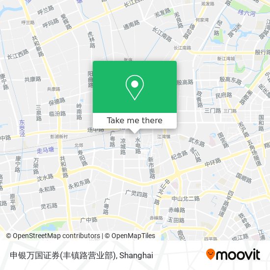 申银万国证券(丰镇路营业部) map