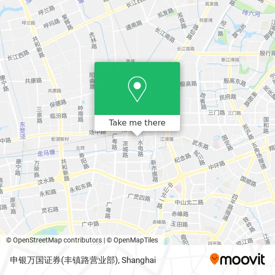 申银万国证券(丰镇路营业部) map
