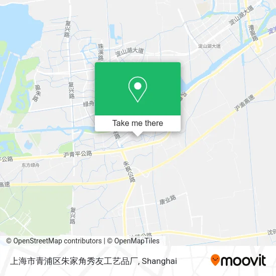 上海市青浦区朱家角秀友工艺品厂 map