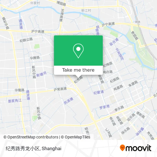 纪秀路秀龙小区 map