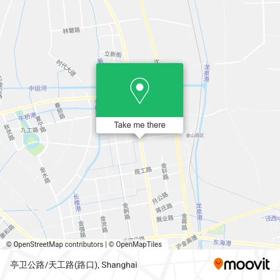 亭卫公路/天工路(路口) map