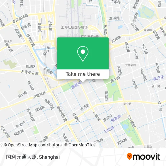 国利元通大厦 map