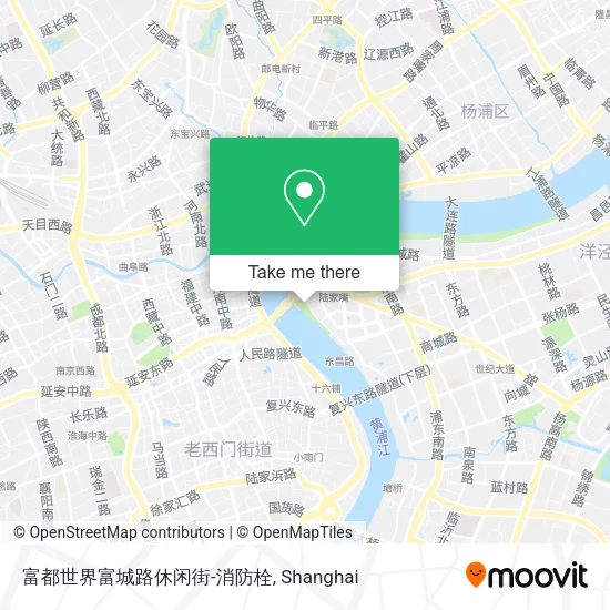 富都世界富城路休闲街-消防栓 map