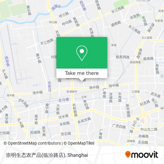 崇明生态农产品(临汾路店) map