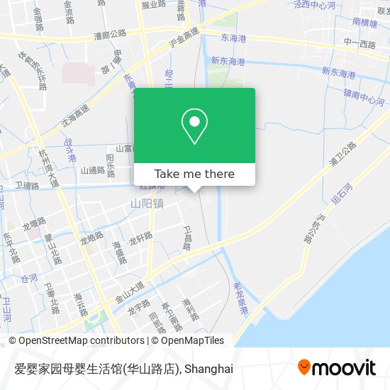 爱婴家园母婴生活馆(华山路店) map