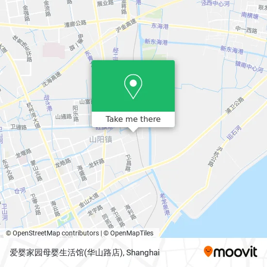 爱婴家园母婴生活馆(华山路店) map