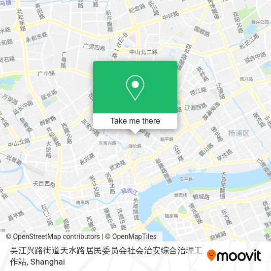 吴江兴路街道天水路居民委员会社会治安综合治理工作站 map