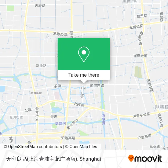 无印良品(上海青浦宝龙广场店) map