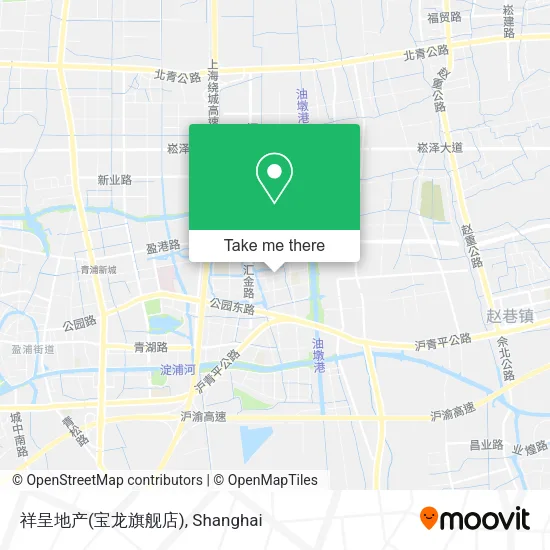 祥呈地产(宝龙旗舰店) map