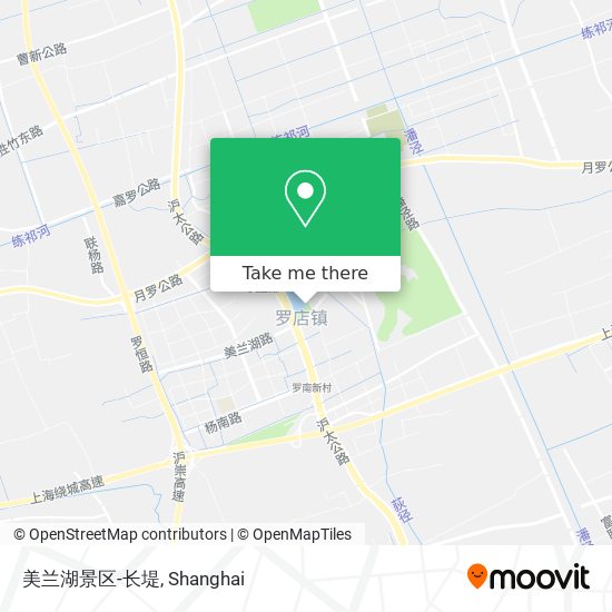 美兰湖景区-长堤 map