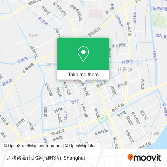 龙航路蒙山北路(招呼站) map