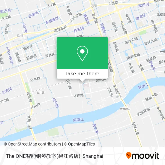 The ONE智能钢琴教室(碧江路店) map