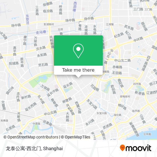龙泰公寓-西北门 map