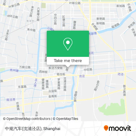 中规汽车(沈浦泾店) map