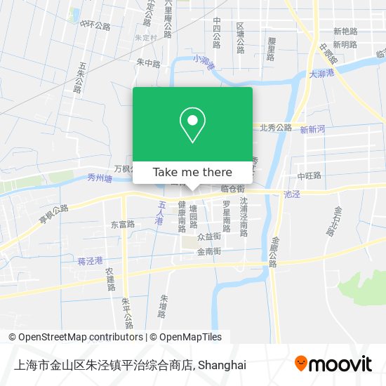 上海市金山区朱泾镇平治综合商店 map