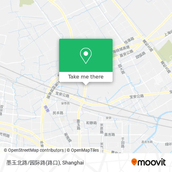 墨玉北路/园际路(路口) map