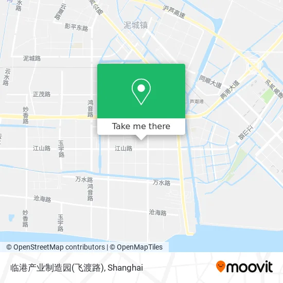 临港产业制造园(飞渡路) map