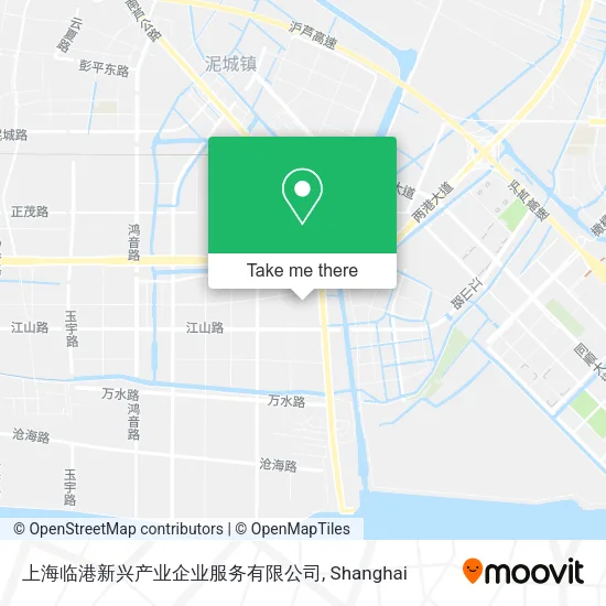 上海临港新兴产业企业服务有限公司 map