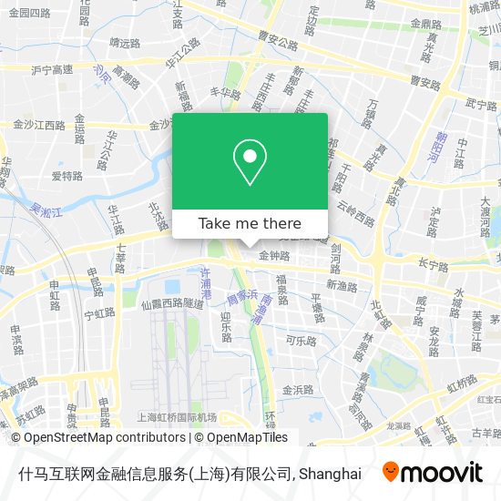 什马互联网金融信息服务(上海)有限公司 map