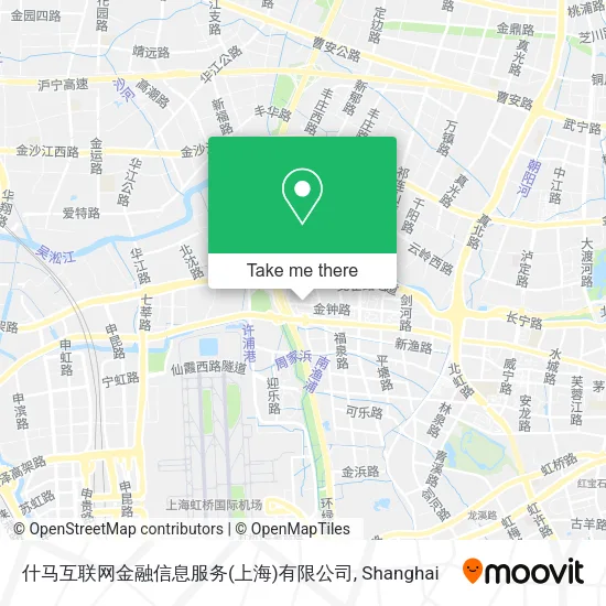 什马互联网金融信息服务(上海)有限公司 map