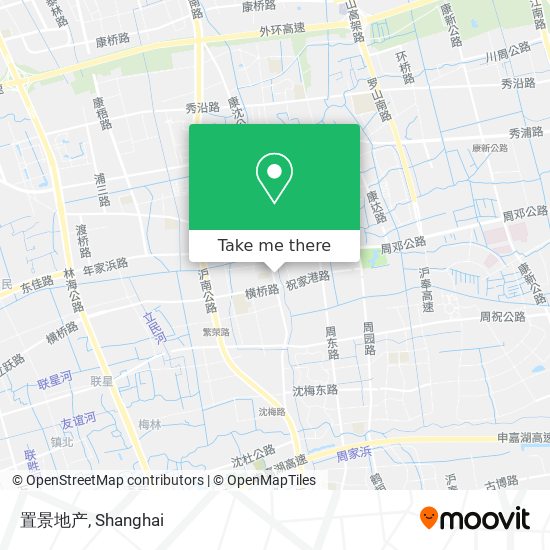 置景地产 map