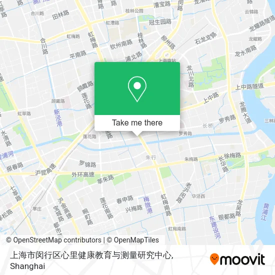 上海市闵行区心里健康教育与测量研究中心 map