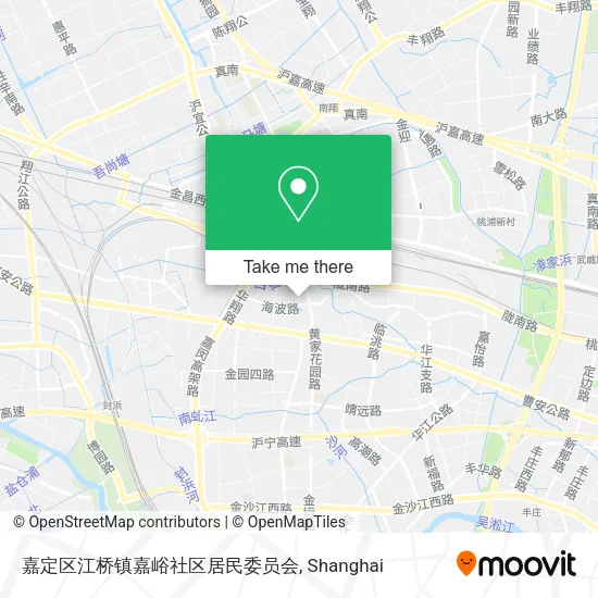 嘉定区江桥镇嘉峪社区居民委员会 map