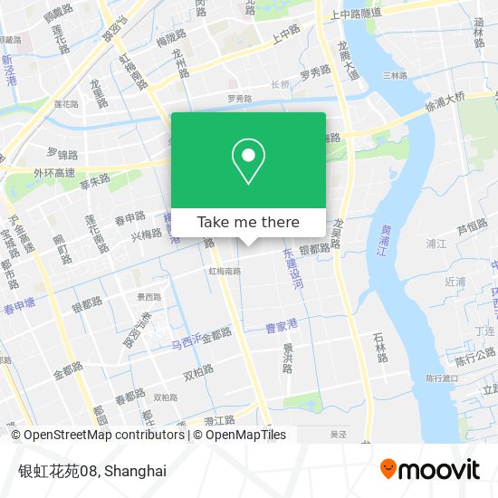 银虹花苑08 map
