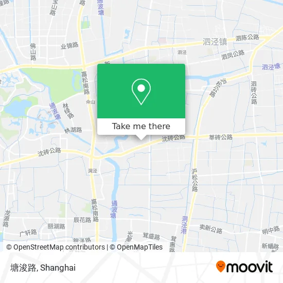 塘浚路 map