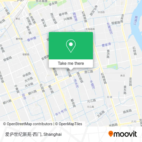 爱庐世纪新苑-西门 map