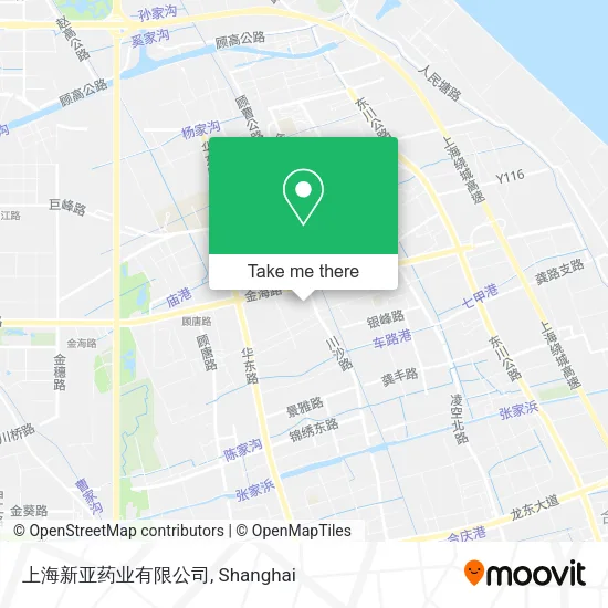 上海新亚药业有限公司 map