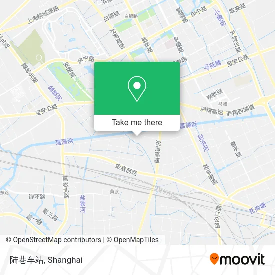 陆巷车站 map