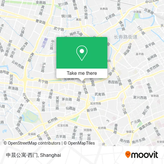 申晨公寓-西门 map