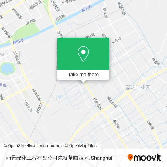 丽景绿化工程有限公司朱桥苗圃西区 map