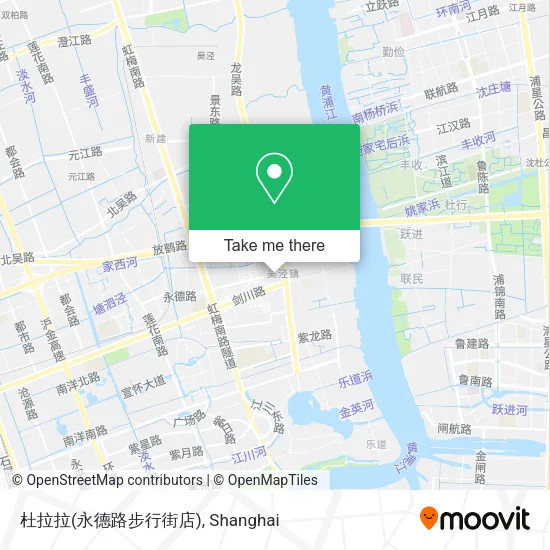 杜拉拉(永德路步行街店) map