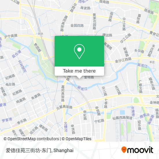 爱德佳苑三街坊-东门 map