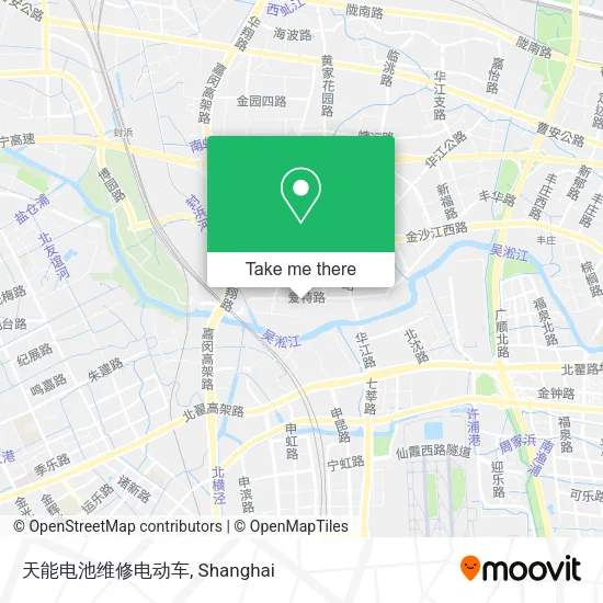 天能电池维修电动车 map