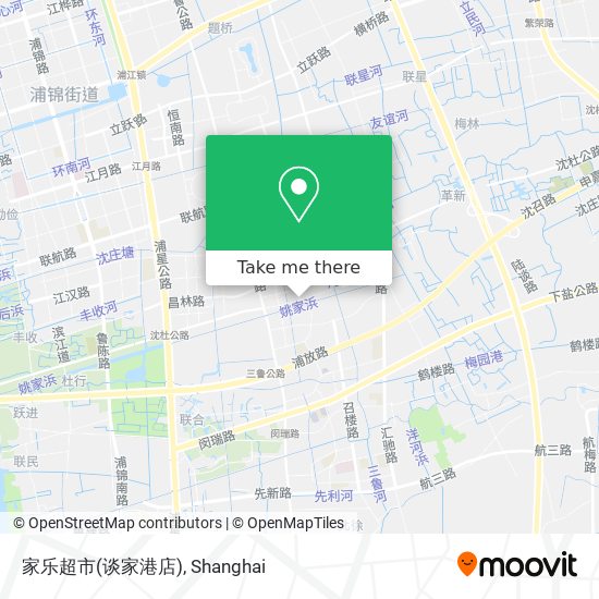 家乐超市(谈家港店) map